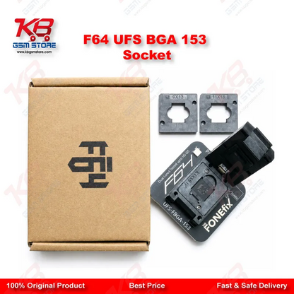 F64 UFS BGA153 Socket Adapter – Flash64 Programmer Chip Reader