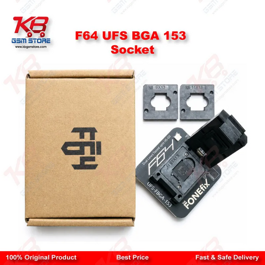 F64 UFS BGA153 Socket Adapter – Flash64 Programmer Chip Reader