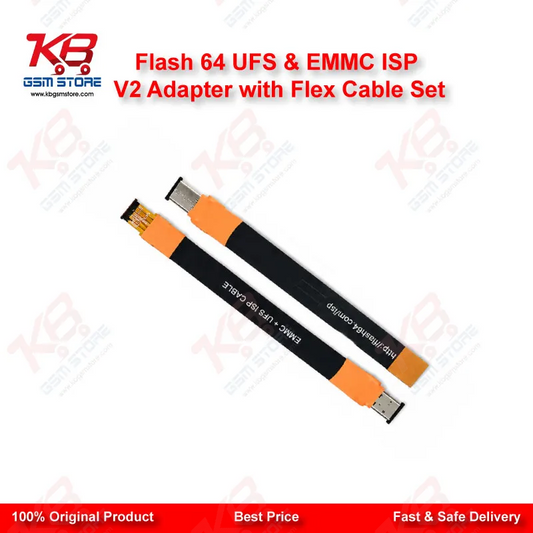 Flash 64 UFS & EMMC ISP V2 Adapter with Flex Cable Set – F64 ISP Board Pakistan