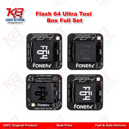 Flash 64 Ultra Tool Box Full Set – Original UFS/eMMC Programmer