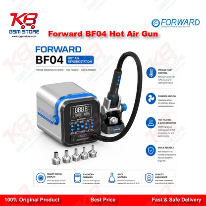 Forward FW-BF04 1300W Hot Air Rework Station – BGA SMD Desoldering Tool
