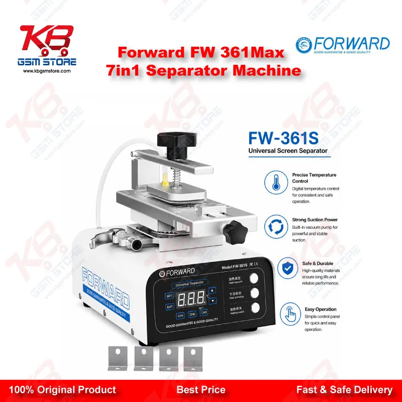 FORWARD FW-361Max 7in1 Mid-Frame Removal & Screen Separator Machine