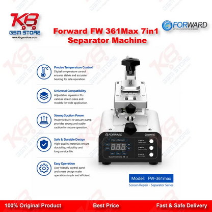 FORWARD FW-361Max 7in1 Mid-Frame Removal & Screen Separator Machine