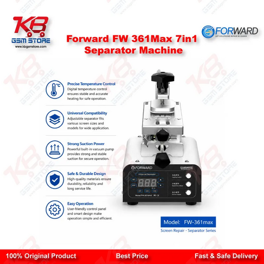 FORWARD FW-361Max 7in1 Mid-Frame Removal & Screen Separator Machine