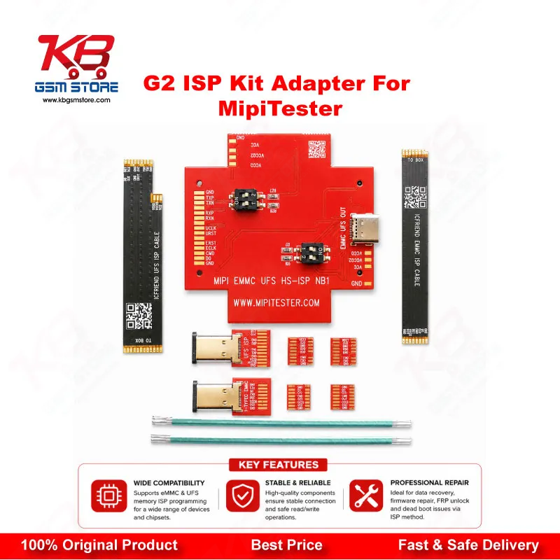 G2 ISP Kit Adapter For MipiTester – eMMC/UFS ISP Tool