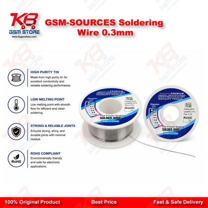 GSM-SOURCES Soldering Wire 0.3mm