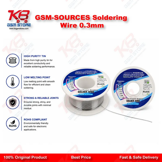 GSM-SOURCES Soldering Wire 0.3mm
