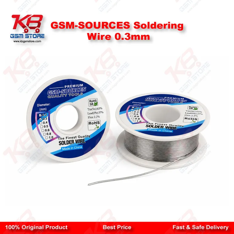 GSM-SOURCES Soldering Wire 0.3mm