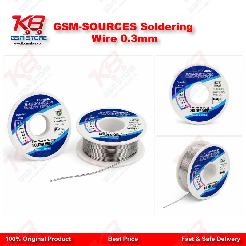 GSM-SOURCES Soldering Wire 0.3mm