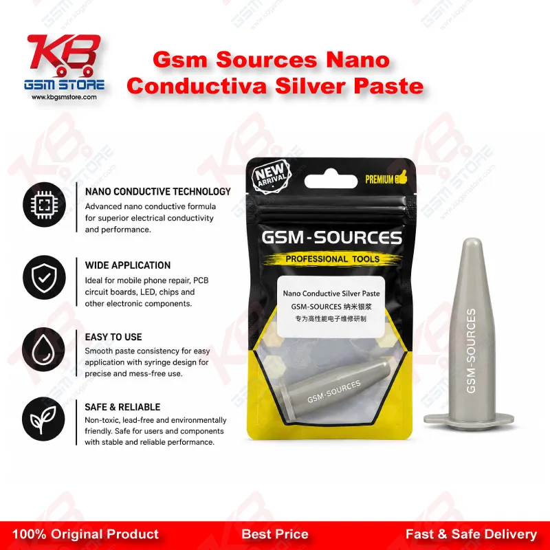 Gsm Sources Nano Conductiva Silver Paste