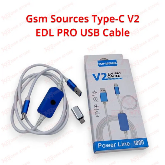 Gsm Sources Type-C V2 EDL PRO USB Cable