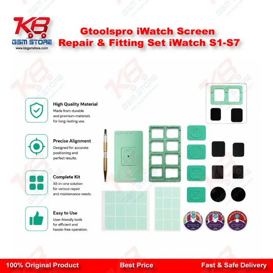 Gtoolspro iWatch Screen Repair & Fitting Set iWatch S1-S7