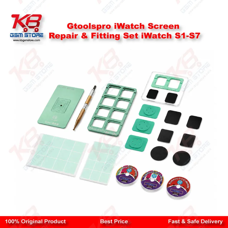 Gtoolspro iWatch Screen Repair & Fitting Set iWatch S1-S7