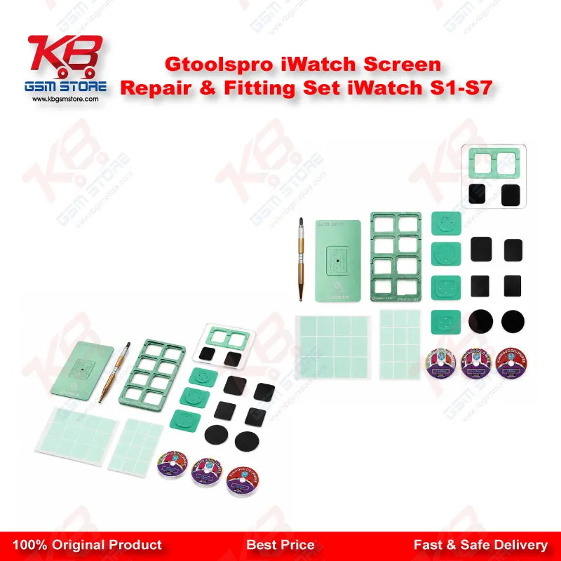 Gtoolspro iWatch Screen Repair & Fitting Set iWatch S1-S7