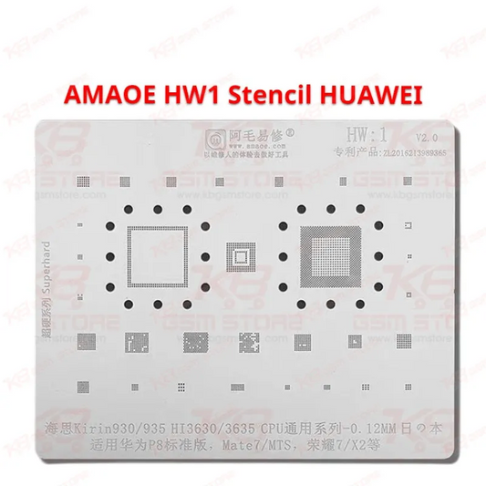 HUAWEI HW1 Stencil AMAOE