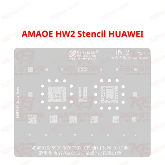 HUAWEI HW2 Stencil AMAOE