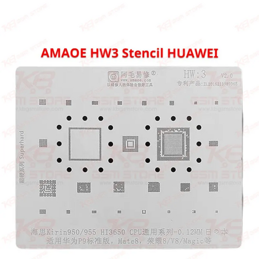 HUAWEI HW3 Stencil AMAOE