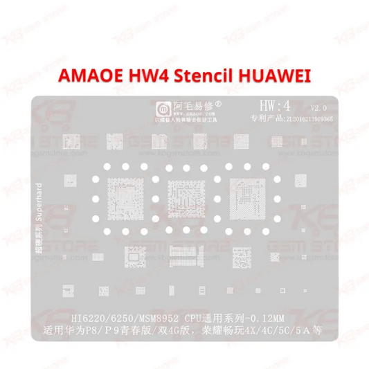 HUAWEI HW4 Stencil AMAOE