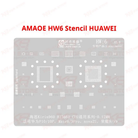 HUAWEI HW6 Stencil AMAOE