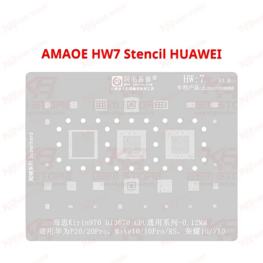 HUAWEI HW7 Stencil AMAOE