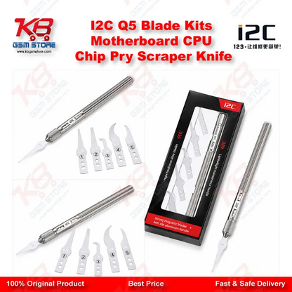 I2C Q5 Blade Kits Motherboard CPU Chip Pry Scraper Knife