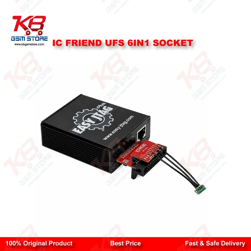 IC Friend UFS 6in1 Socket – BGA153/254/297 Adapter for Easy JTAG Plus Box