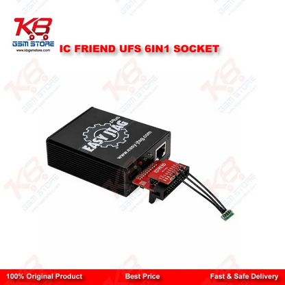 IC Friend UFS 6in1 Socket – BGA153/254/297 Adapter for Easy JTAG Plus Box