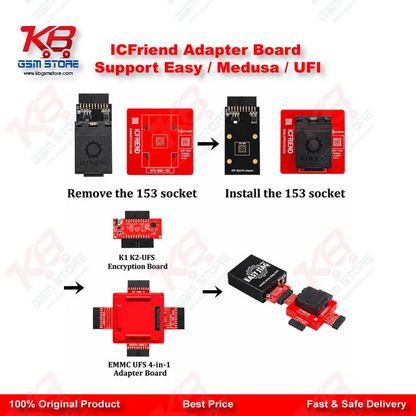 ICFriend Adapter Board Support Easy / Medusa / UFI Pakistan