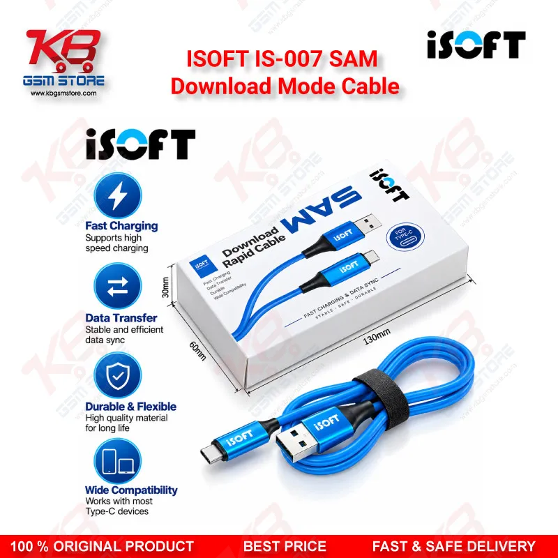 ISOFT IS-007 SAM Download Mode Cable – Samsung Engineering Repair Tool