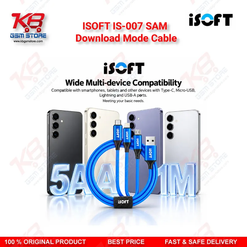 ISOFT IS-007 SAM Download Mode Cable – Samsung Engineering Repair Tool