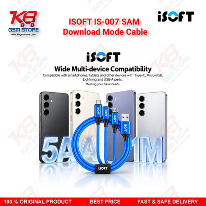ISOFT IS-007 SAM Download Mode Cable – Samsung Engineering Repair Tool