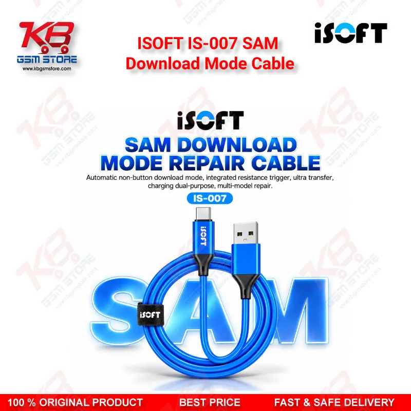 ISOFT IS-007 SAM Download Mode Cable – Samsung Engineering Repair Tool