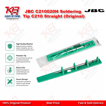 JBC C210020H Soldering Tip C210 Straight (Original)