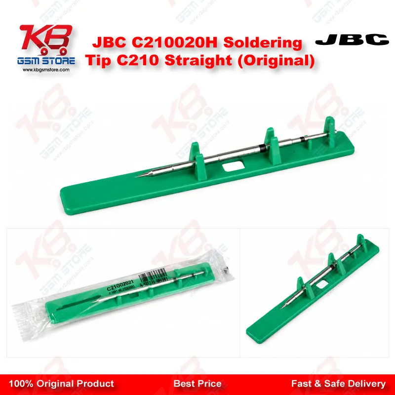JBC C210020H Soldering Tip C210 Straight (Original)