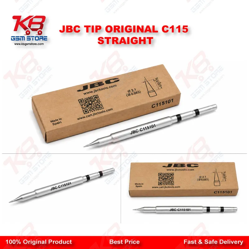 JBC TIP ORIGINAL C115 STRAIGHT