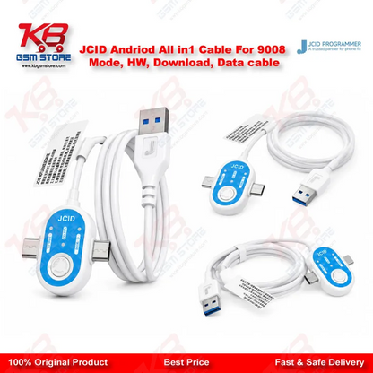 JCID Android Engineering Cable – 9008 EDL, Samsung DL & HW 1.0 Multi-Mode Service Cable