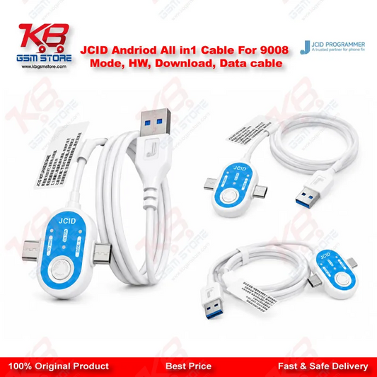 JCID Android Engineering Cable – 9008 EDL, Samsung DL & HW 1.0 Multi-Mode Service Cable