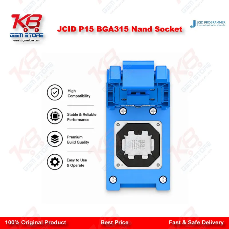 JCID P15 BGA315 Nand Socket
