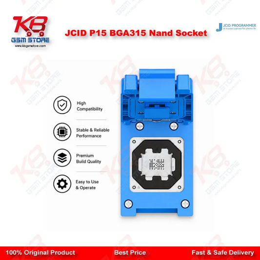 JCID P15 BGA315 Nand Socket