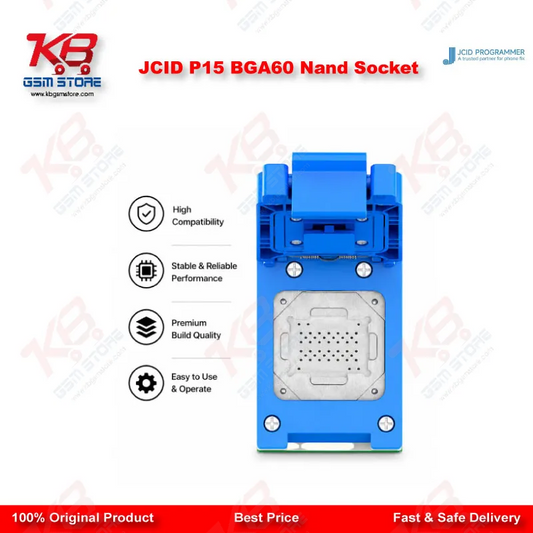 JCID P15 BGA60 Nand Socket