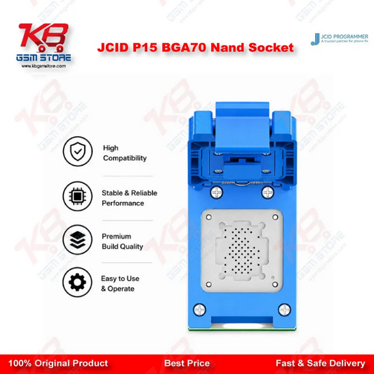 JCID P15 BGA70 Nand Socket