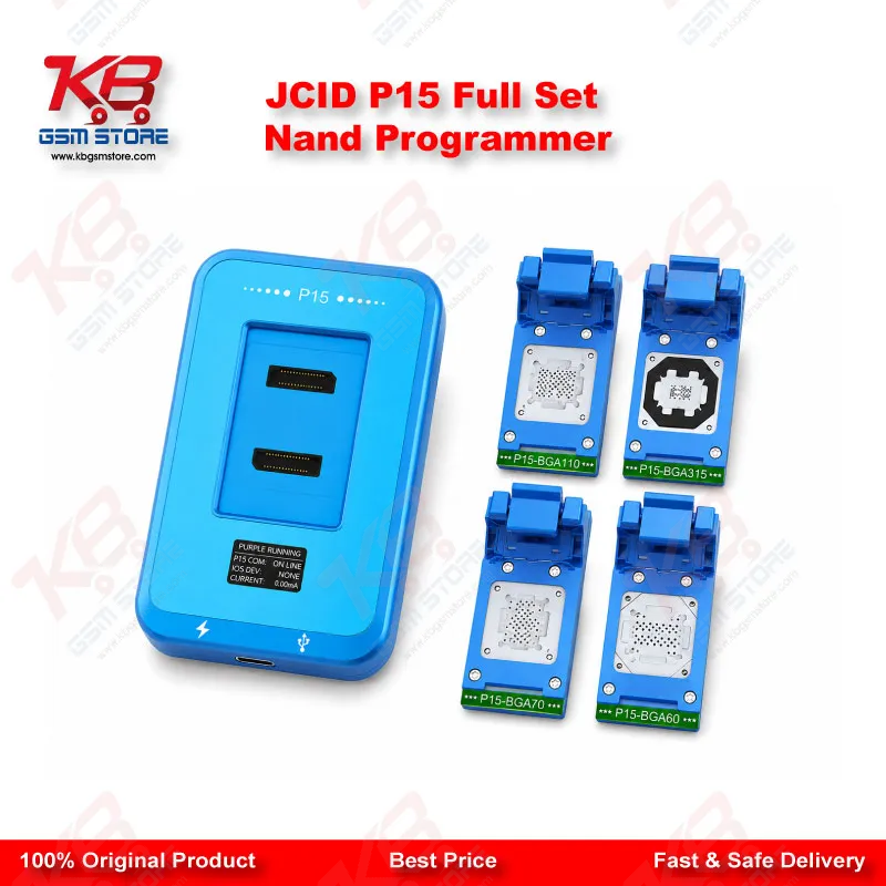 JCID P15 Full Set Nand Programmer
