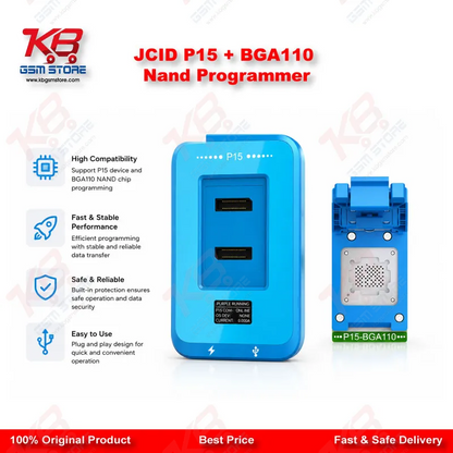 JCID P15 + BGA110 Nand Programmer