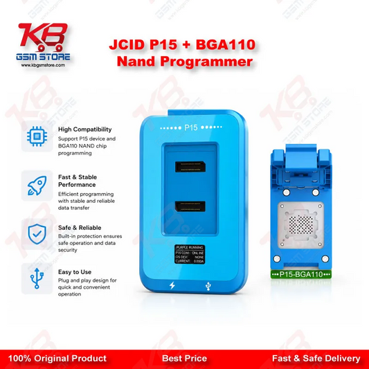 JCID P15 + BGA110 Nand Programmer