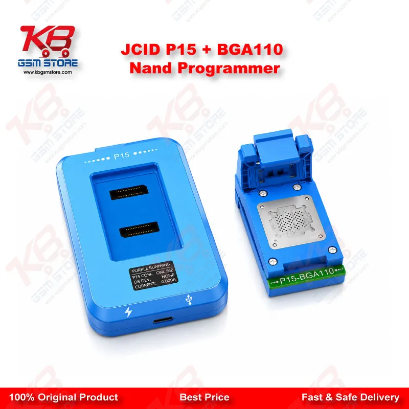 JCID P15 + BGA110 Nand Programmer