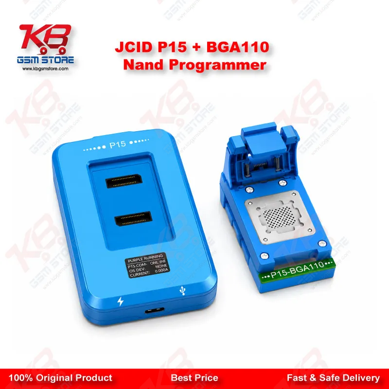 JCID P15 + BGA110 Nand Programmer