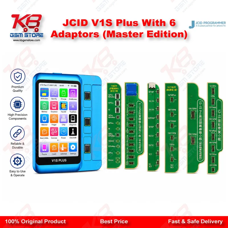 JCID V1S Plus With 6 Adaptors (Master Edition)