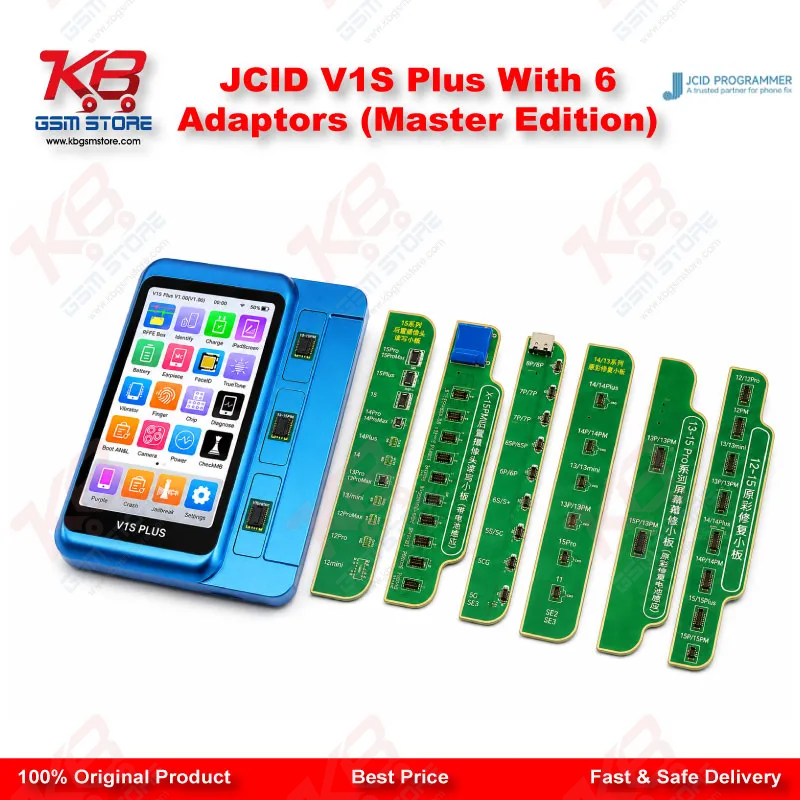 JCID V1S Plus With 6 Adaptors (Master Edition)