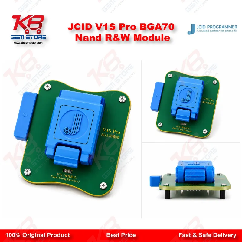 JCID V1S Pro BGA70 Nand R&W Module
