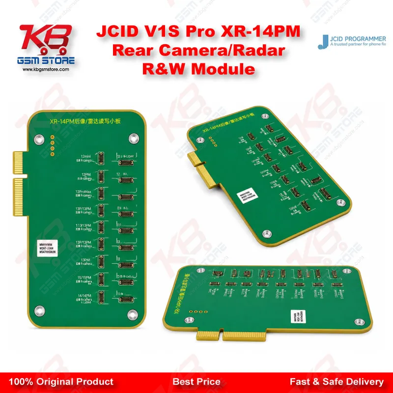JCID V1S Pro XR-14PM Rear Camera/Radar R&W Module